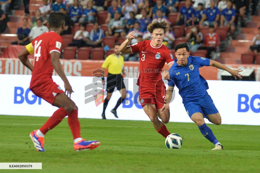 (SP)THAILAND-BANGKOK-FOOTBALL-FIFA WORLD CUP QUALIFIER-THAILAND VS SINGAPORE