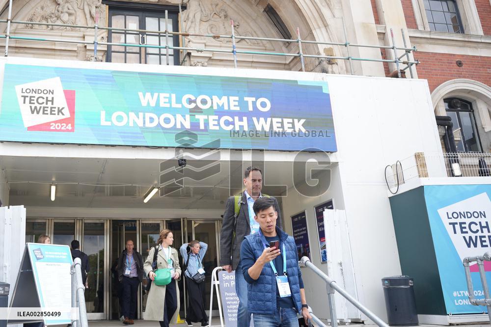 BRITAIN-LONDON-LONDON TECH WEEK 2024