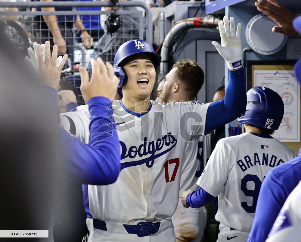 Baseball: Rangers vs. Dodgers