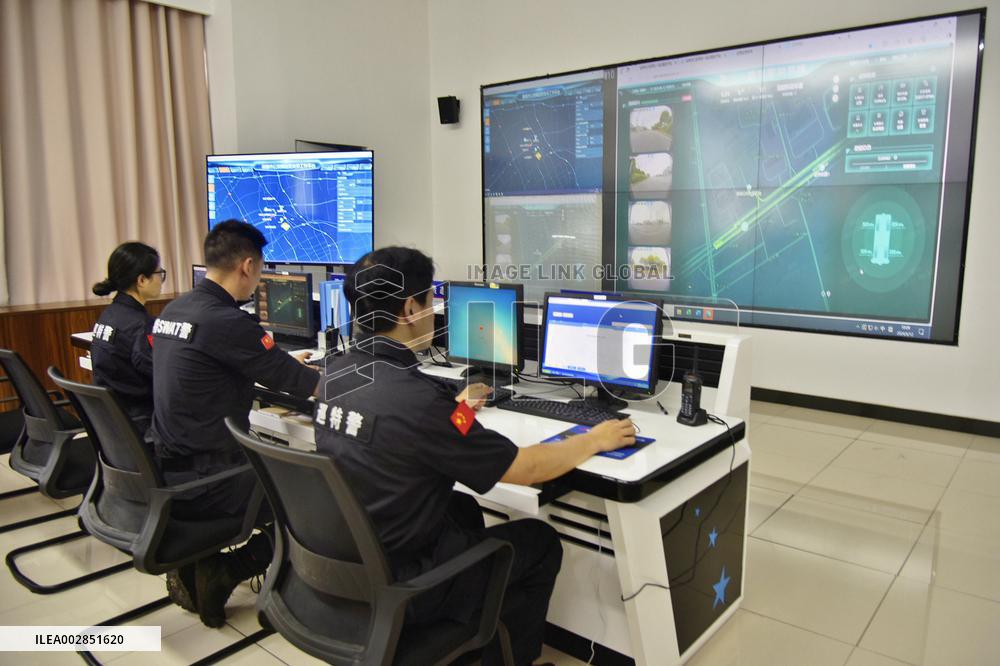 Police Driverless Patrol Car