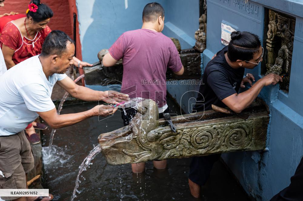NEPAL-LALITPUR-SITHI NAKHA FESTIVAL-CELEBRATIONS