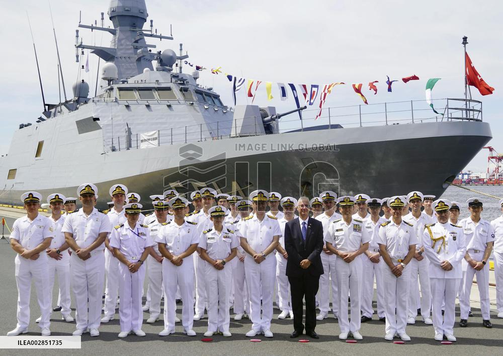 Turkish Navy's corvette TCG Kinaliada arrives in Tokyo