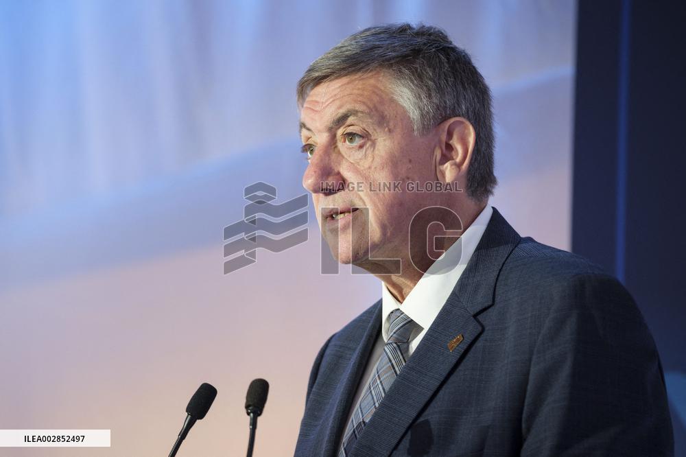 Inauguration Of Safran Maintenance Workshop Dedicated To LEAP Engine - Brussels