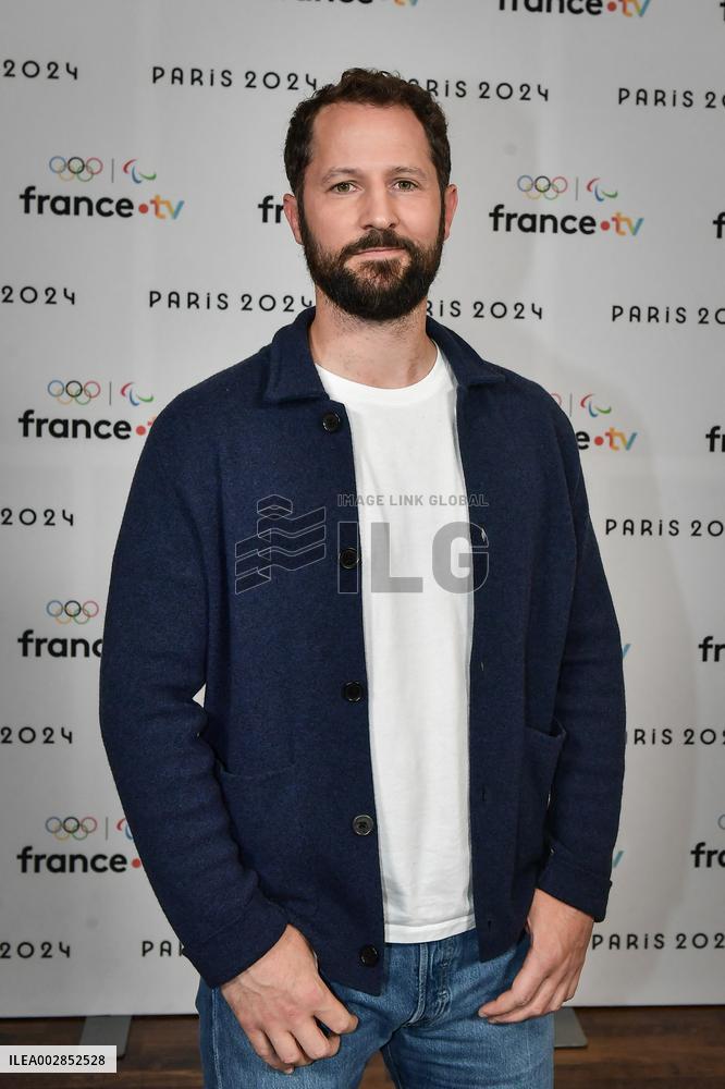 Photocall prior to the Paris 2024 press conference in Paris FA