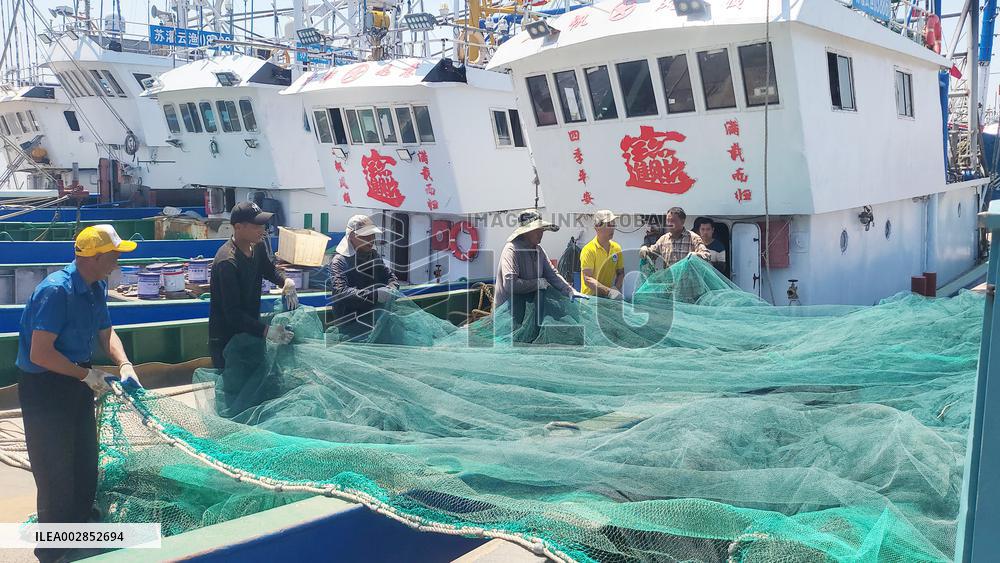 Shrimp Fishing Franchise in Lianyungang