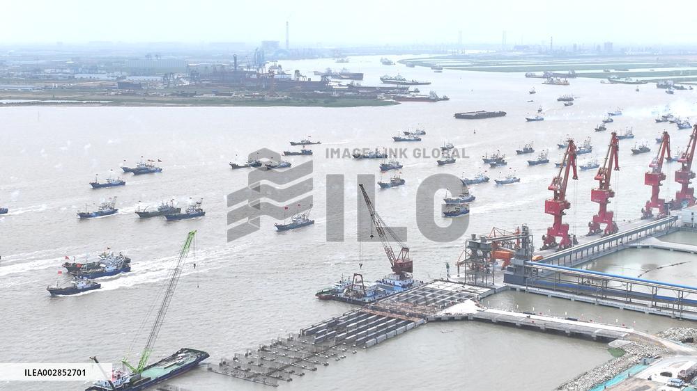 Shrimp Fishing Franchise in Lianyungang