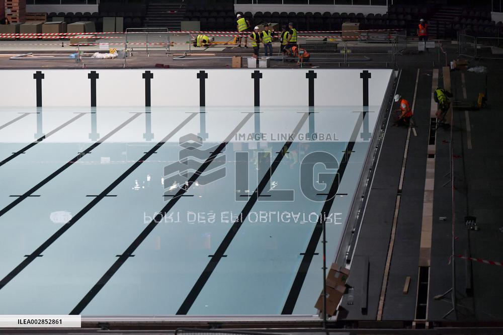 (SP)FRANCE-NANTERRE-OLYMPICS-VENUE-PARIS LA DEFENSE ARENA
