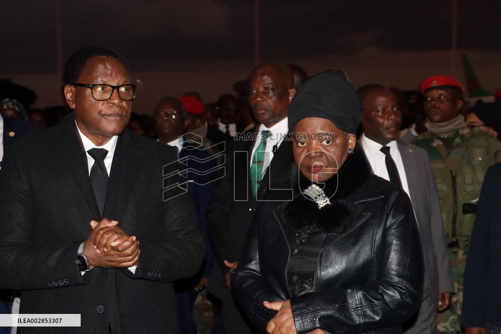 MALAWI-LILONGWE-VICE PRESIDENT-MOURNING
