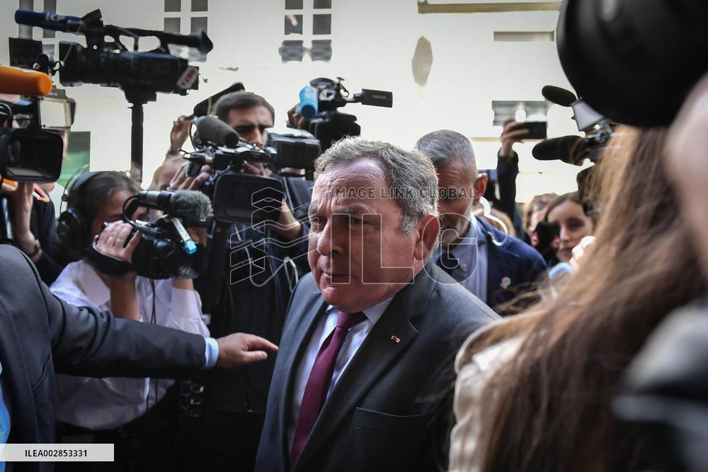 Meeting of Les Republicains at the Musee Social in Paris FA