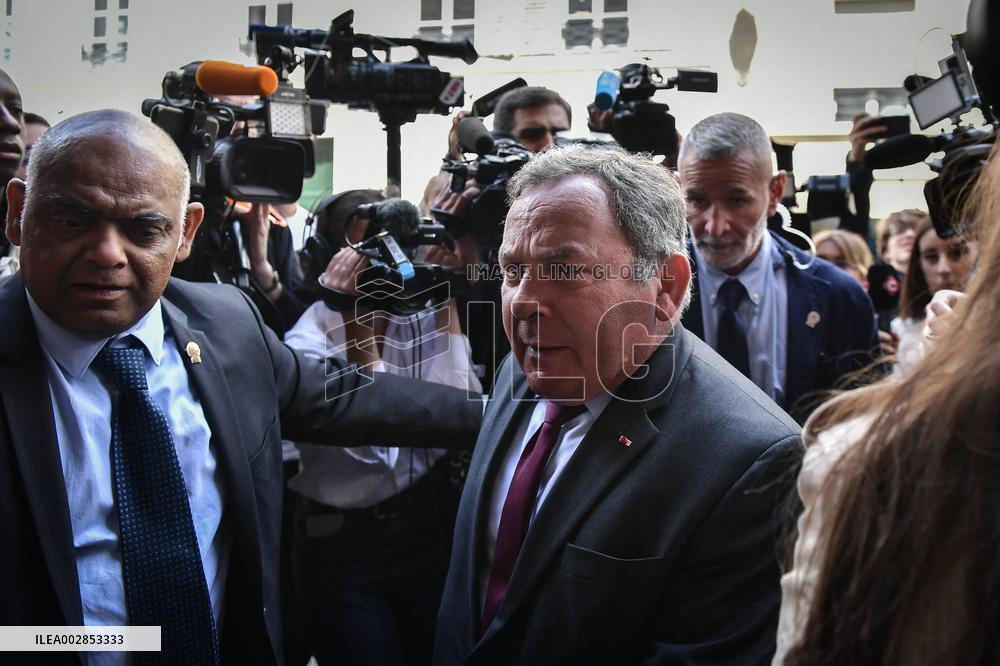 Meeting of Les Republicains at the Musee Social in Paris FA