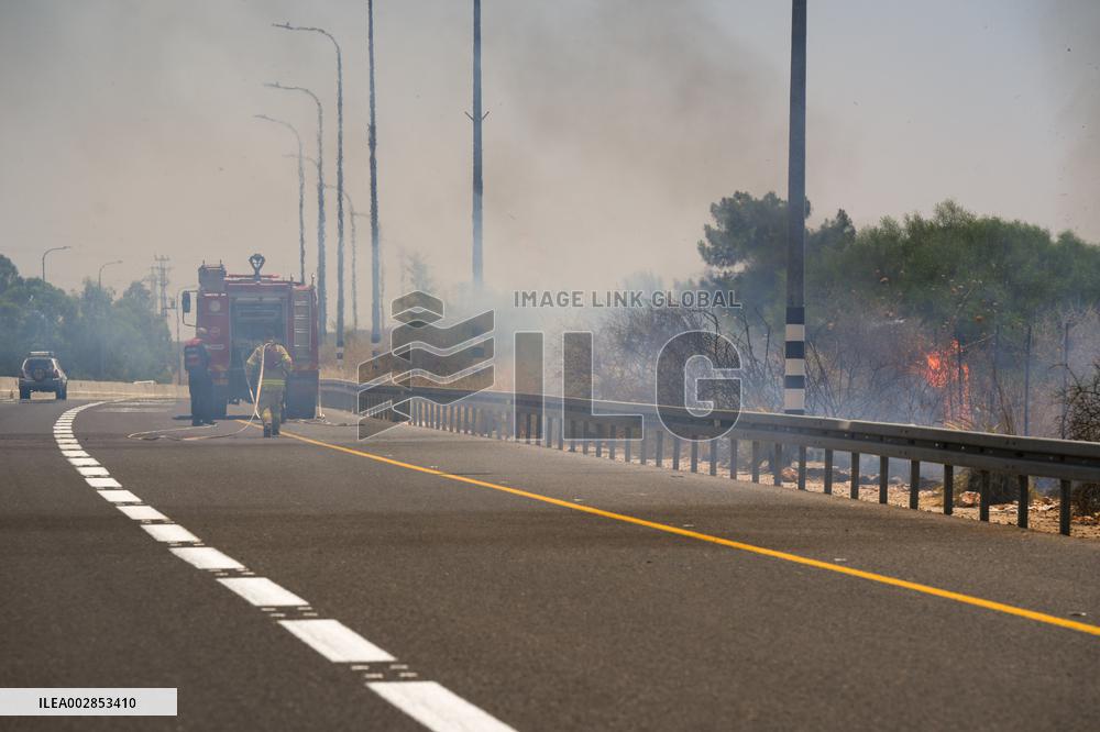 ISRAEL-GALILEE-LEBANON-ROCKETS
