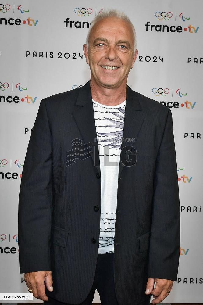 Photocall prior to the Paris 2024 press conference in Paris FA