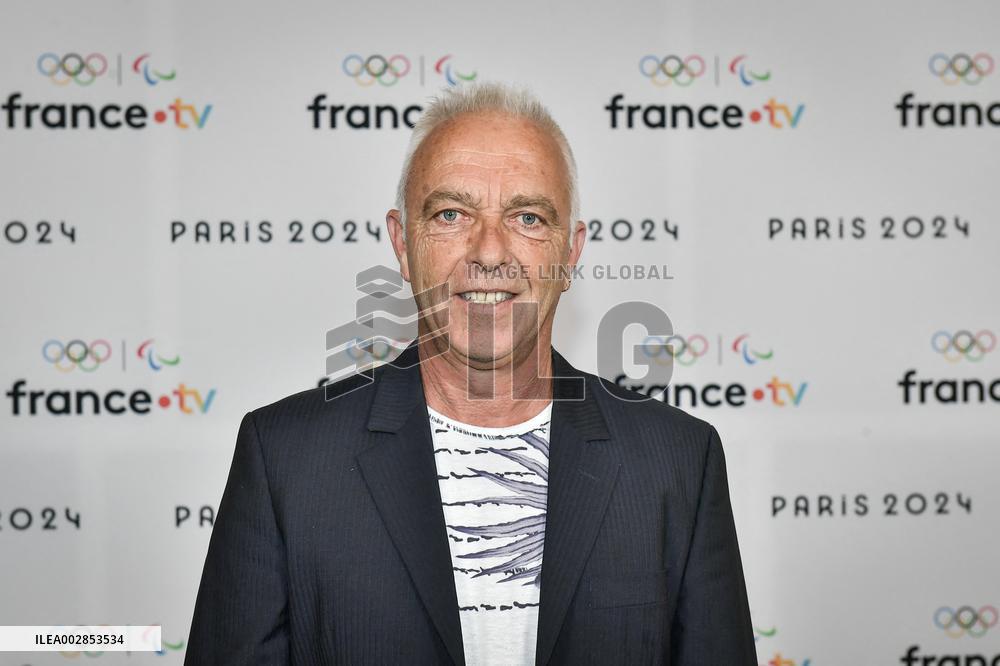 Photocall prior to the Paris 2024 press conference in Paris FA