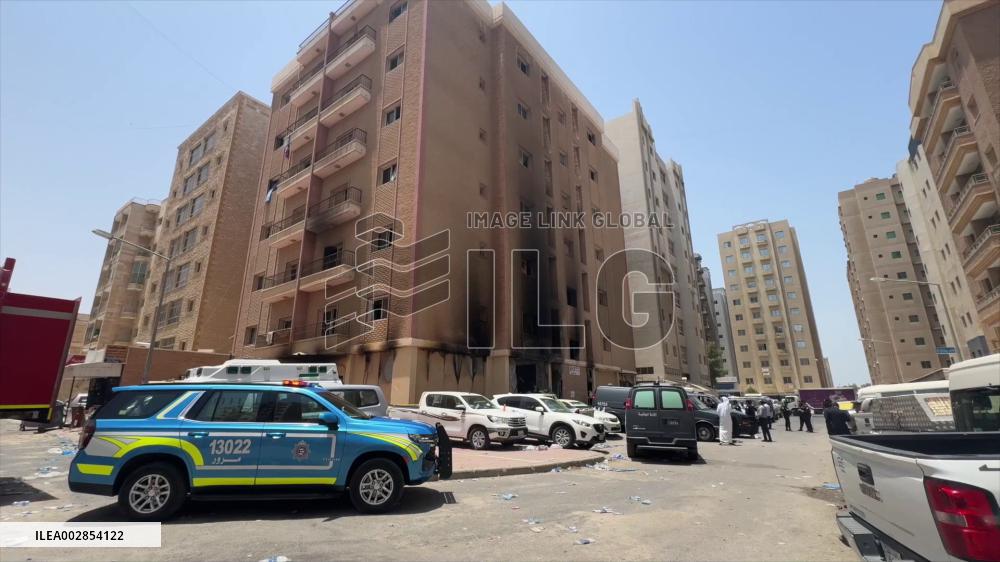 Death toll from building fire in Kuwait rises to 49