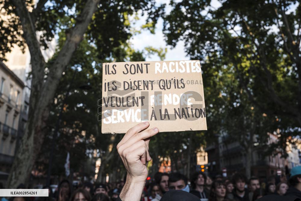Demonstration Against The Extreme Right - Toulouse