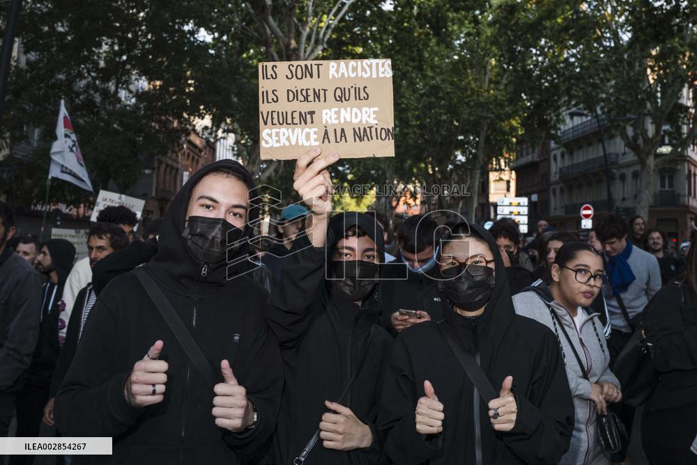 Demonstration Against The Extreme Right - Toulouse