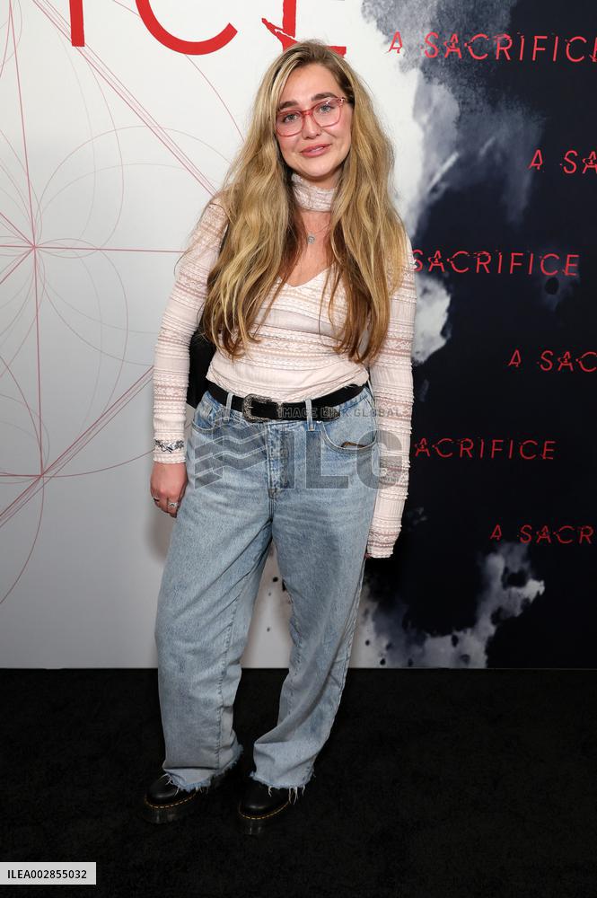A Sacrifice Premiere - NYC