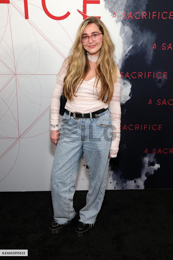 A Sacrifice Premiere - NYC