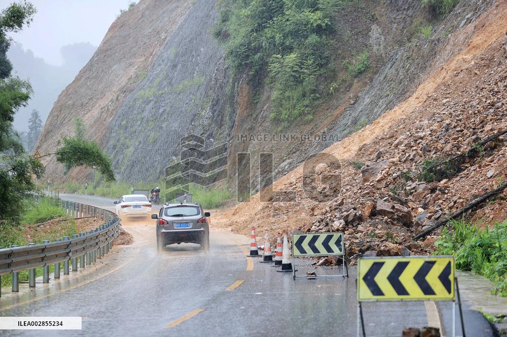 Rongan Hit By Rainstorm in Guangxi