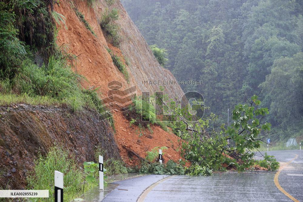 Rongan Hit By Rainstorm in Guangxi