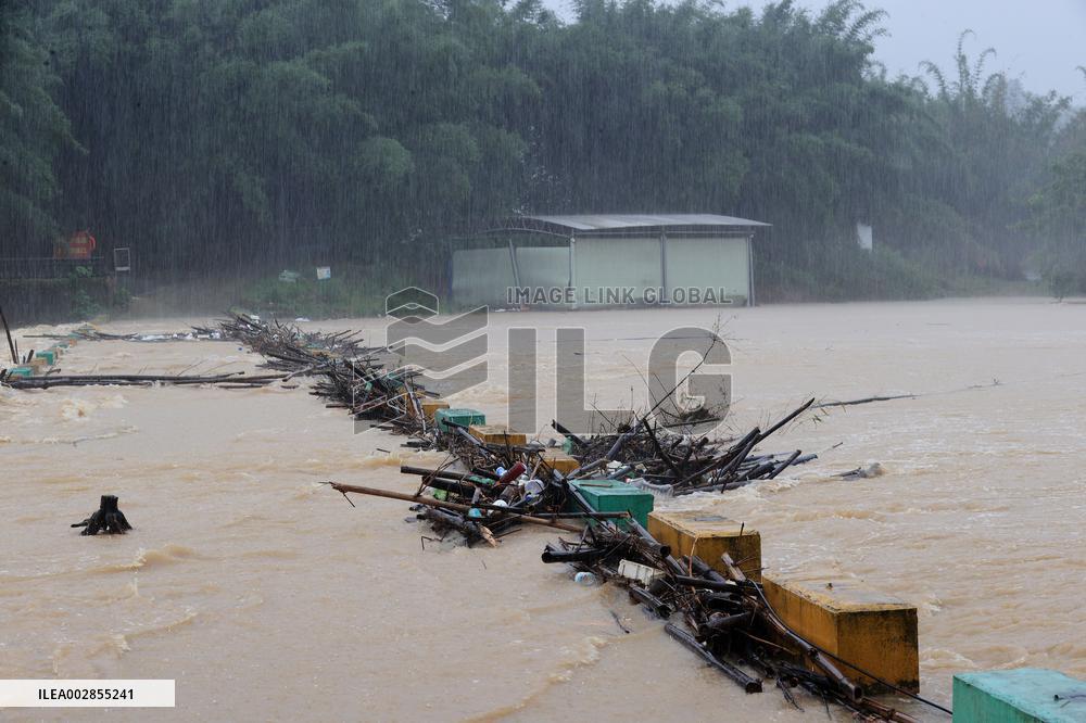 Rongan Hit By Rainstorm in Guangxi