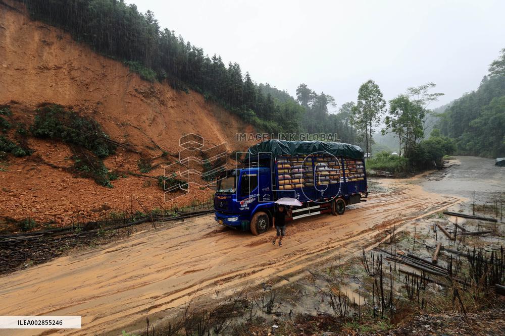 Rongan Hit By Rainstorm in Guangxi