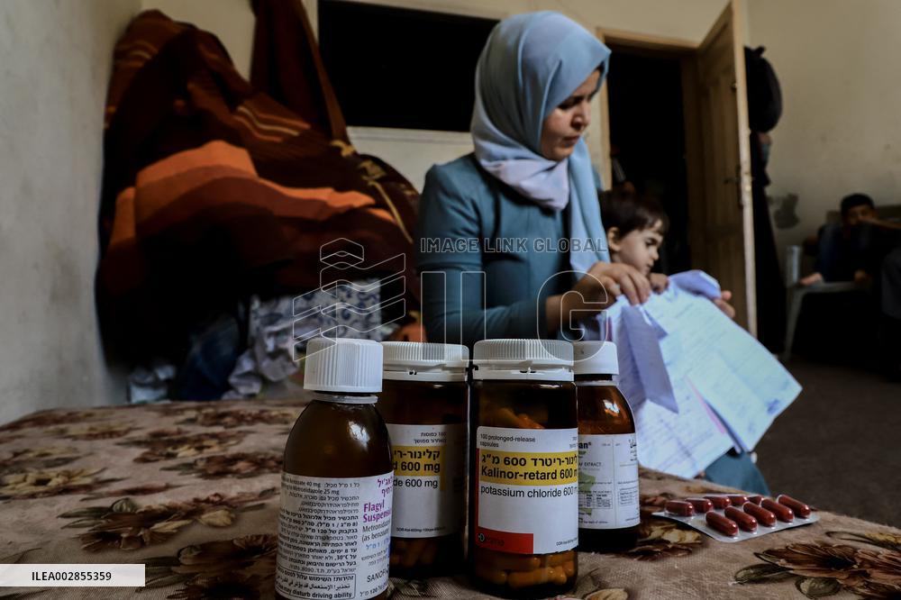 Severe Malnutrition and Dehydration Palestinian Children - Gaza