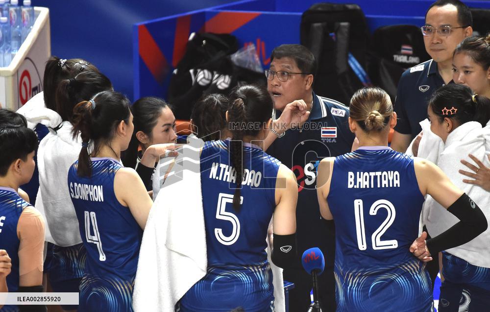 (SP)CHINA-HONG KONG-VOLLEYBALL-WOMEN'S NATIONS LEAGUE 2024-BULGARIA VS THAILAND (CN)
