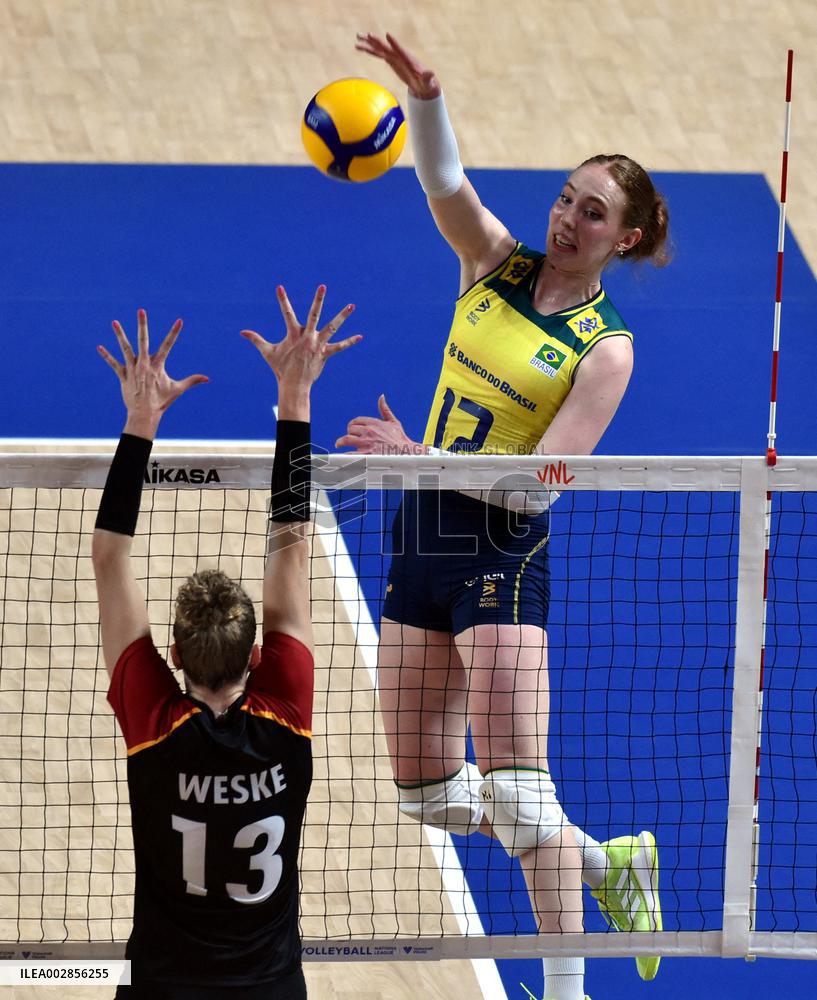 (SP)CHINA-HONG KONG-VOLLEYBALL-WOMEN'S NATIONS LEAGUE 2024-GERMANY VS BRAZIL (CN)