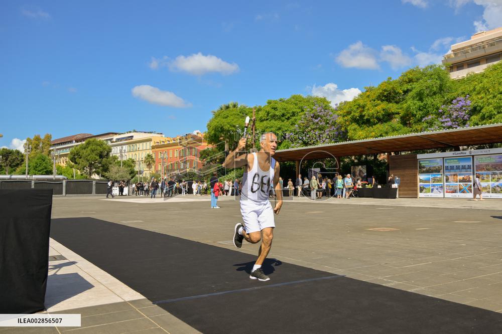 Public Tribute To Ben Vautier And His Wife - France