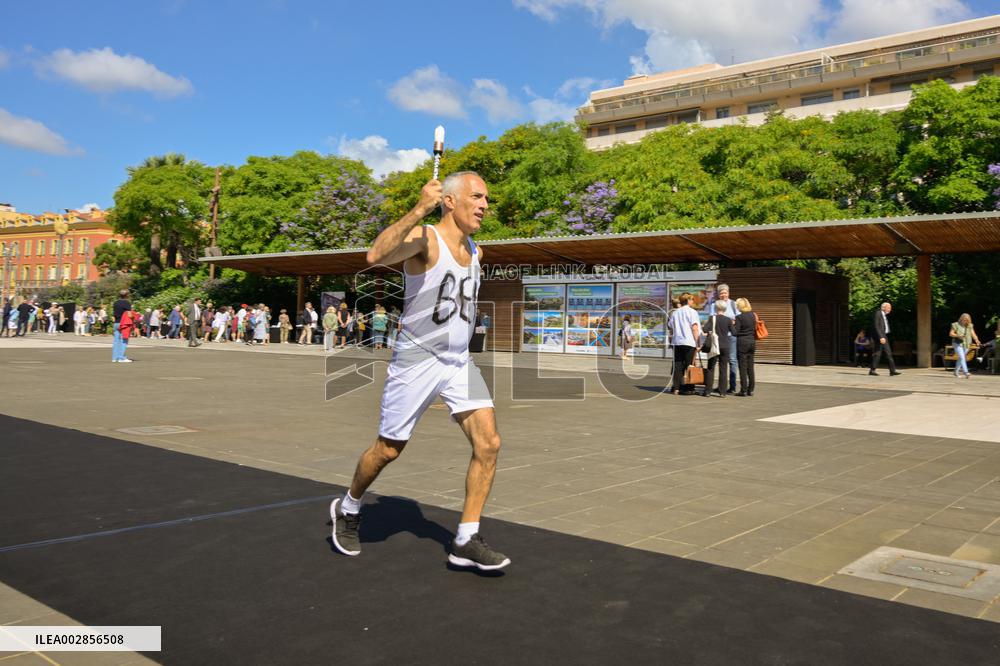 Public Tribute To Ben Vautier And His Wife - France