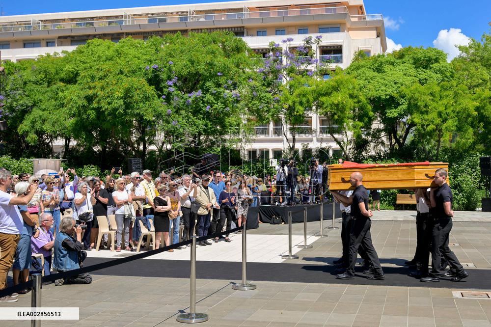 Public Tribute To Ben Vautier And His Wife - France