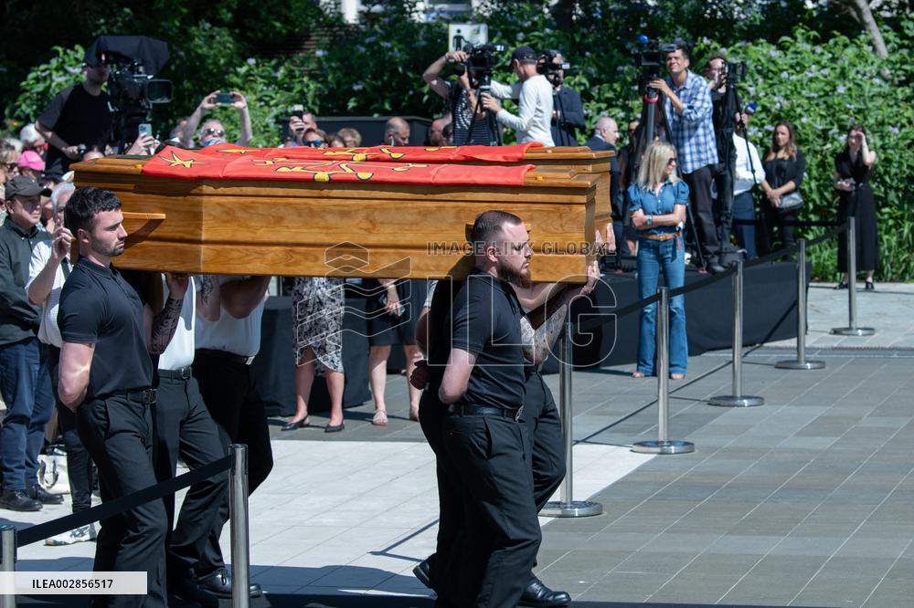 Public Tribute To Ben Vautier And His Wife - France