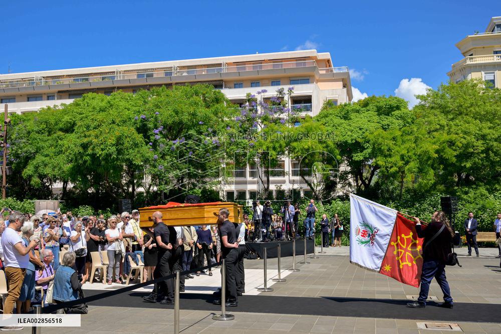 Public Tribute To Ben Vautier And His Wife - France