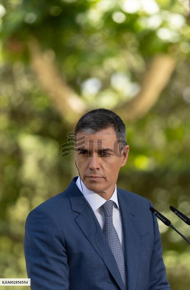 President Sanchez Meets President Erdogan - Madrid