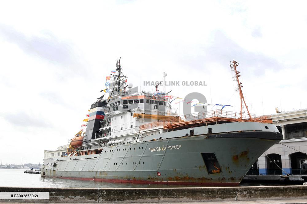 CUBA-HAVANA-RUSSIAN WARSHIPS
