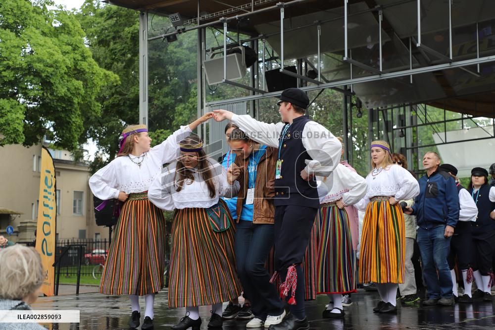 FINLAND-TAMPERE-FOLKLORE FESTIVAL