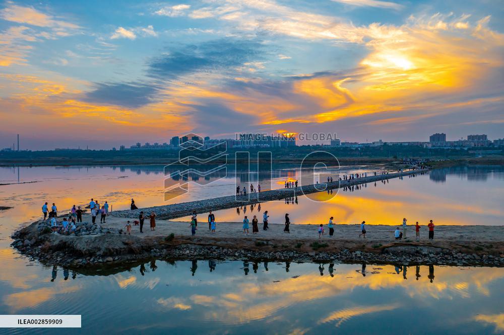 CHINA-SHANXI-YUNCHENG-SALT LAKE-ECOLOGICAL RESTORATION (CN)