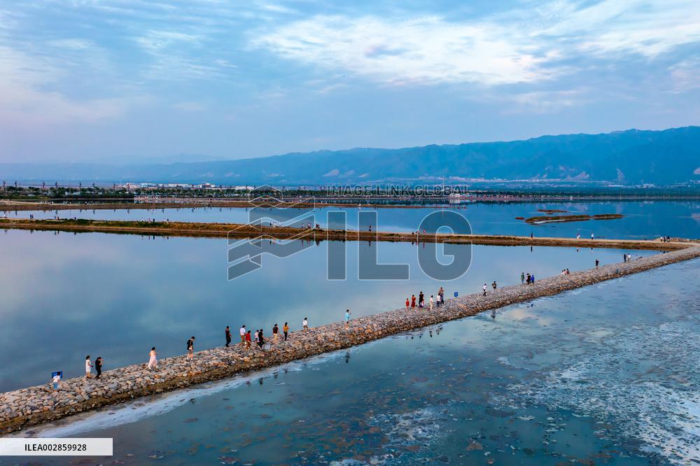CHINA-SHANXI-YUNCHENG-SALT LAKE-ECOLOGICAL RESTORATION (CN)