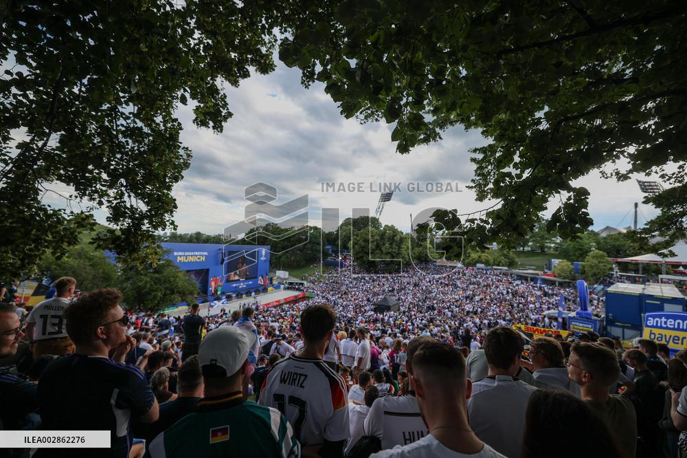 (SP)GERMANY-MUNICH-FOOTBALL-EURO 2024-GERMANY VS SCOTLAND-FANS
