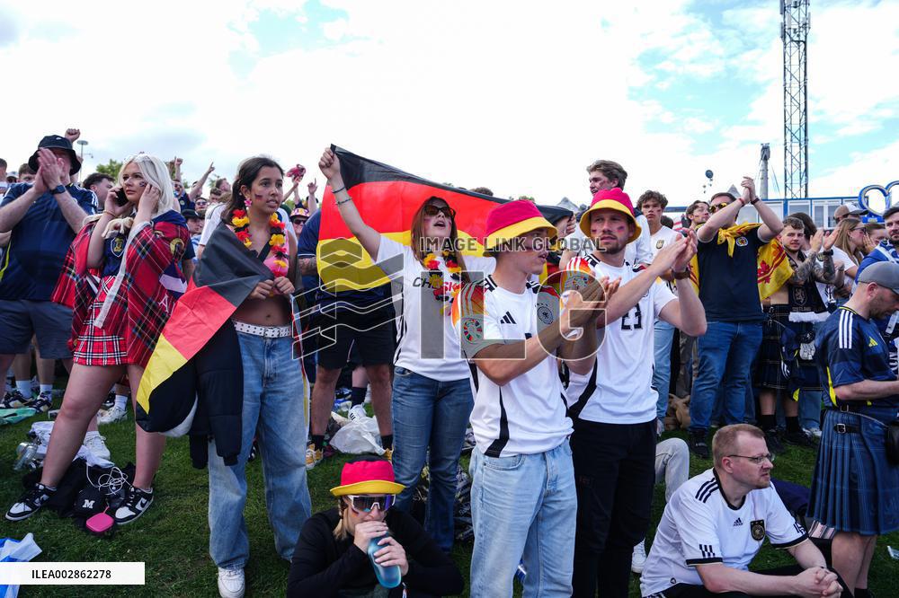 (SP)GERMANY-MUNICH-FOOTBALL-EURO 2024-GERMANY VS SCOTLAND-FANS