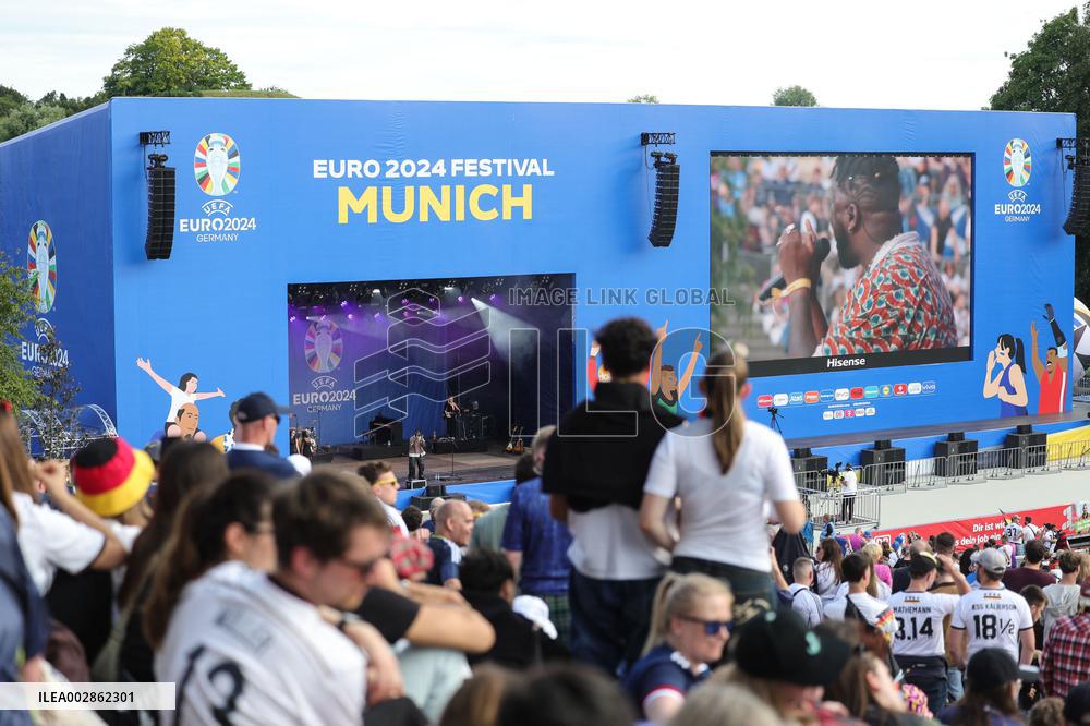 (SP)GERMANY-MUNICH-FOOTBALL-EURO 2024-GERMANY VS SCOTLAND-FANS
