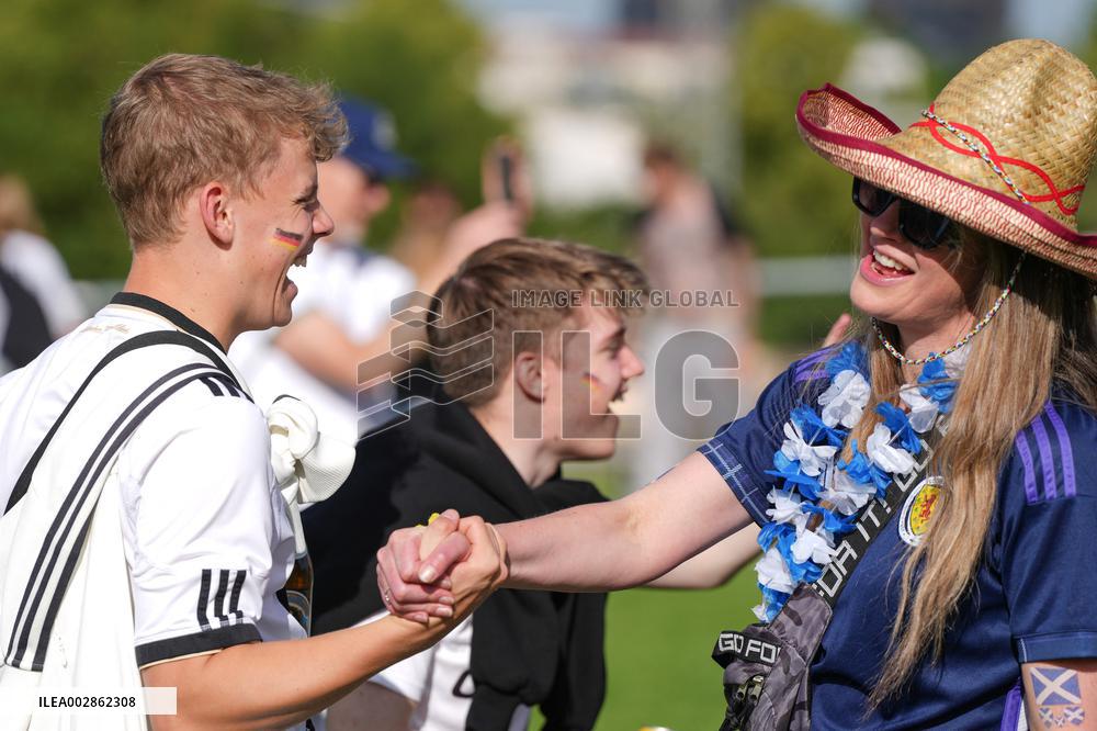(SP)GERMANY-MUNICH-FOOTBALL-EURO 2024-GERMANY VS SCOTLAND-FANS