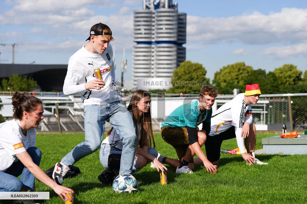 (SP)GERMANY-MUNICH-FOOTBALL-EURO 2024-GERMANY VS SCOTLAND-FANS