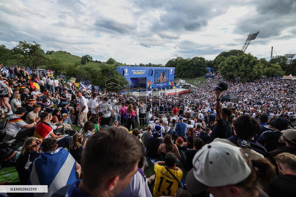 (SP)GERMANY-MUNICH-FOOTBALL-EURO 2024-GERMANY VS SCOTLAND-FANS