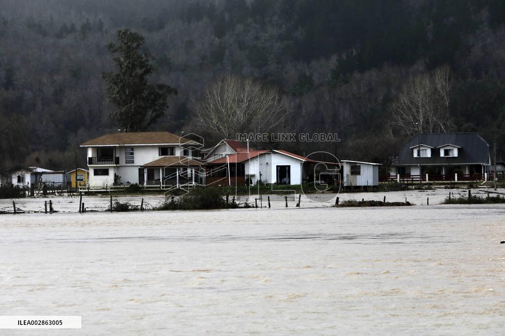 CHILE-BIOBIO REGION-ARAUCO-STORM-AFTERMATH
