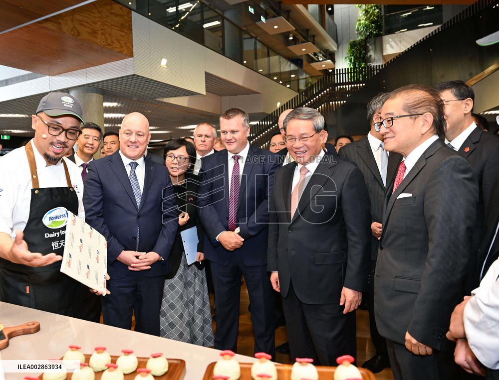 NEW ZEALAND-AUCKLAND-CHINA-LI QIANG-FONTERRA-VISIT