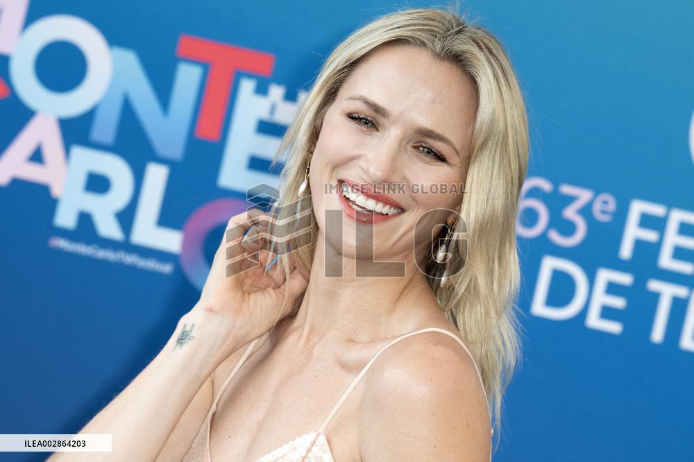 63rd Monte-Carlo Television Festival - Shantel VanSanten Photocall - Monaco