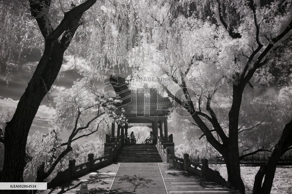 CHINA-BEIJING-SUMMER PALACE-SCENERY-INFRARED PHOTOGRAPHY (CN)