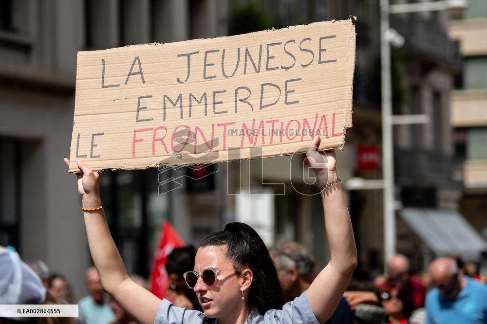 Demonstration Against The Far Right - Toulon